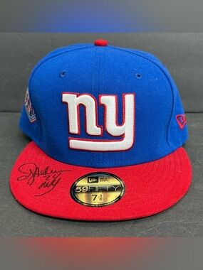Men's New Era New York Giants OJ ANDERSON AUTO Super Bowl XXV 59FIFTY Fitted